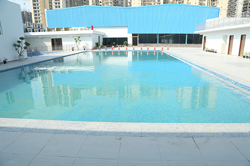  swimming pool in pacific world school greater noida west