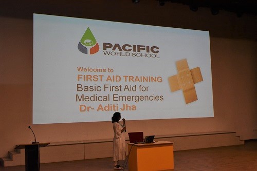 First Aid Training in pacific world school